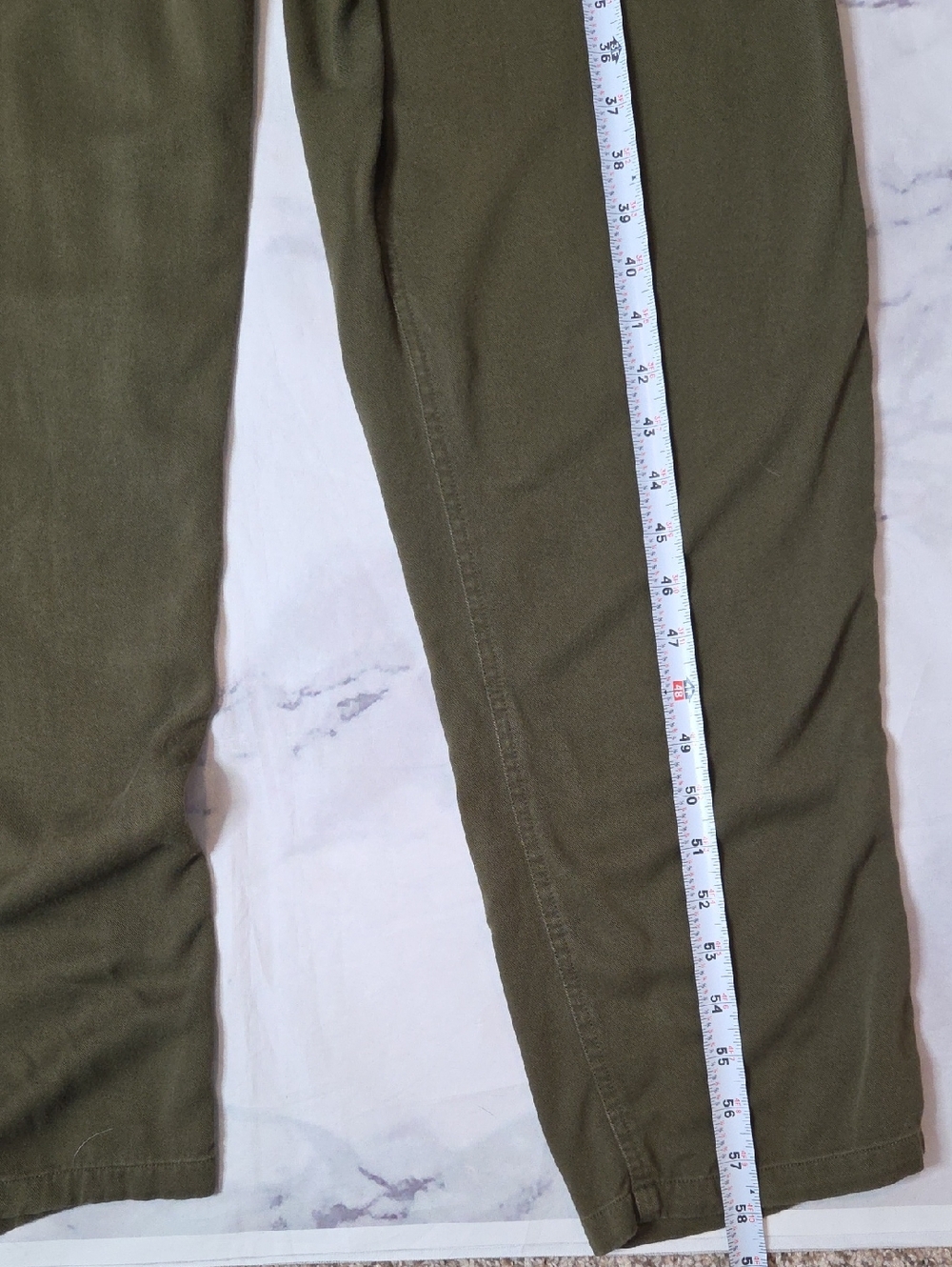 Sundays Olive Green Long Sleeve Jumpsuit - Picture 8 of 10